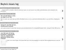 Tablet Screenshot of boykosissues.com